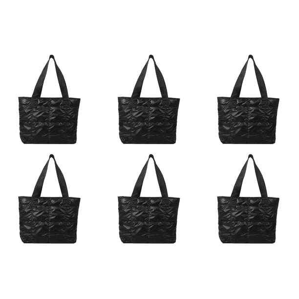 Bolso de hombro acolchado de algodón para mujer bolso de mano acolchado gran capacidad trabajo diario