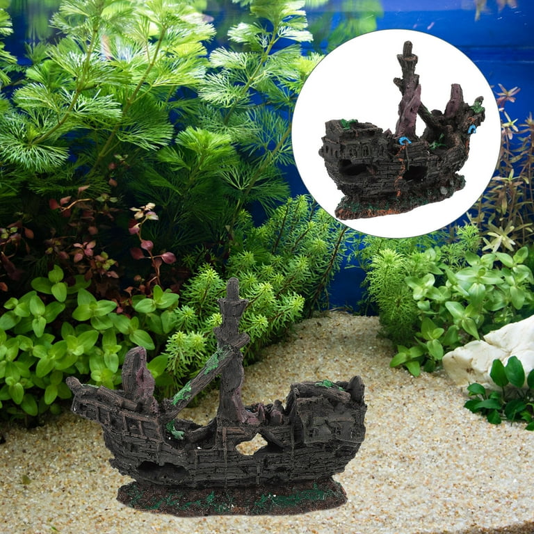 Large resin aquarium decorations cheap