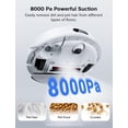thumbnail image 3 of Robot aspirador Roborock Q7 L5, con succión de 8000 Pa, blanco, 3 of 8