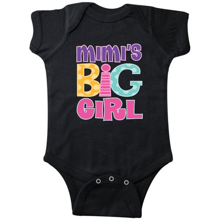 

Inktastic Mimi Grandma Big Girl grandchild Gift Baby Girl Bodysuit