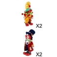 thumbnail image 1 of Muñeco de de de 6 pulgadas en decoración de de Navidad # 1 + muñecos s de bufón de arlequí CUTICAT Muñecos Payasos Porcelana, 1 of 8
