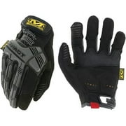 M-Pact Mechanics Gloves, Armortex/D3O/EVA Foam/Synthetic Leather/TPR/TrekDry, Size 10, Black/Gray | Bundle of 2 Pairs