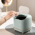 thumbnail image 1 of LSLJS Mini Trash Can with Lid - Removable Small Garbage Can,Plastic Trash Bin, Counter Top Wastebasket, Counter Garbage Lint Bin for Bathroom,Office,Kitchen,Desk,Cof, Garbage Can, 1 of 6