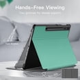 thumbnail image 3 of JETech Case for Samsung Galaxy Tab S8 Plus 2022 / S7 FE 2021 / S7 Plus 2020 12.4-Inch with S Pen Holder, Slim Folio Stand Protective Tablet Cover, Multi-Angle Viewing (Green), 3 of 6