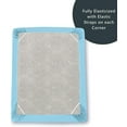 thumbnail image 2 of 1500 Collection Deep Pocket 18 inch,Fitted Sheet, California King Aqua, 2 of 5
