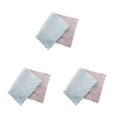 thumbnail image 2 of Redempat Microfiber Dishcloth Portable Solid Color Water Absorbent Breathable Kitchen Plate Dish Towel Cloth Accessories Green Coffee 3Set, 2 of 6