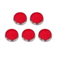 thumbnail image 1 of EeaseCA 5pcs Saxophone Finger Buttons Repair Parts Saxophone Replacement Musical Instrument Accessory Decor DIY (Red and Silver), 1 of 8