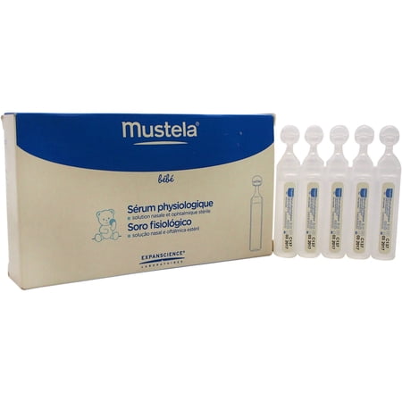 Mustela for Kids Saline Solution, 0.16 oz, 20 count