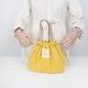 thumbnail image 3 of Bolsa de almuerzo de pana, bolsa de almuerzo para mujeres trabajadoras de oficina y estudiantes, azul (amarillo) Xemadio HY-0176, 3 of 4