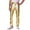 Mens Gold, variant on Sequin Sparkly Leather Pants Men - Metallic Shiny Disco Pants for Men, 70s/80s Hip Hop Party Rave Pants, Men's Holiday Clothes, Gold & Size XXL