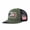 Green and black net-207, variant on UNITED STATES 1776 2026 250th ANNIVERSARY Letter Embroidered Color Block Trucker Hat Unisex Adjustable Cotton Breathable Fashion Cap for Travel Daily Wear