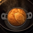 thumbnail image 5 of Round Silicone Baking Mat, High Temperature Resistant Food Grade Non-Stick Pastry Sheet for Bread Baking Dutch Oven and Kitchen Oven Use, 22X8In, 5 of 7