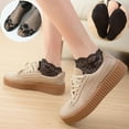 thumbnail image 6 of YooGuoGuo 5 Pairs Lace Ankle Socks Ruffle Thin Socks Ankle Socks Low Cut Non Slip Casual Socks for Summer for Girls Women, 6 of 7