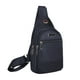 thumbnail image 2 of Bolso bandolera de pecho, bandolera, múltiples compartimentos con cremallera, correa ajustable con orificio para auriculares, para salidas informales., 2 of 5
