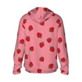 thumbnail image 3 of Fotbe Strawberries Men's Women's UPF 50+ Sun Protection Jacket Hooded Cooling Shirt with Pockets Hiking Outdoor Performance-3X-Large, 3 of 9