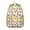 Yellow-19, variant on Rustic Deer Print Student School Backpack for Student Hunting Forest Buck Head Woodland Animal Pattern Vintage Art Aesthetic Bookbag