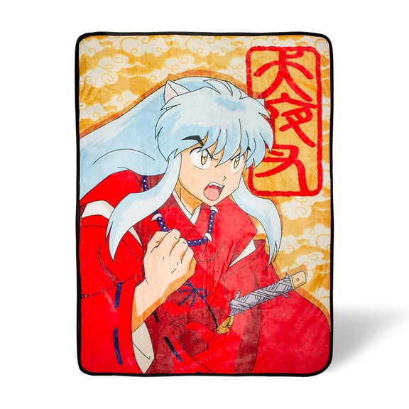 Inuyasha Fleece Throw Blanket | 45 x 60 Inches