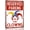 Color 827, variant on Ski Area Boundary Tin Sign Warning Vintage Metal Signs Funny Decoration Poster For Cafe Bar Kitchen 8x12 Inch