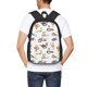 thumbnail image 4 of Fotbe Snake Mochila para Hombre y Mujer - Tela Oxford 600D Resistente - Mochila Impermeable de Gran Capacidad para Escuela, Viajes y Senderismo, 4 of 6