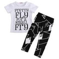 thumbnail image 2 of 2 pcs PRETTY FLY FOR A SMALL FRY Outfit Set 2-7T, 2 of 7
