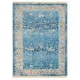 thumbnail image 6 of Rugsotic Carpets Machine Woven Crossweave Area Rugs - 8'X10', Rectangle,Blue,Classic Oriental Traditional , Low Pile Machine Made Area Rugs For Living Room, Bed Room (M00074), 6 of 6