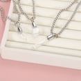 thumbnail image 7 of Uxcell Vial Necklace, 2Pcs Flask Glass Container Necklace, Silver Tone, 7 of 7
