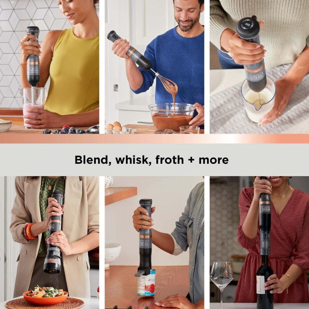 Black And Decker Kitchen Wand Cordless 6 In 1 Kitchen Multi Tool Grey