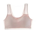thumbnail image 4 of GYRATEDREAM 2/3 Pack Training Bras for Big Girls And Adolescence Girl Sports Bralettes With Wide Straps 13-18T, 4 of 10