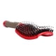 thumbnail image 3 of Peine de Cuero cabelludo Ecomeon Masaje cerdas y nylon rojo, 3 of 6