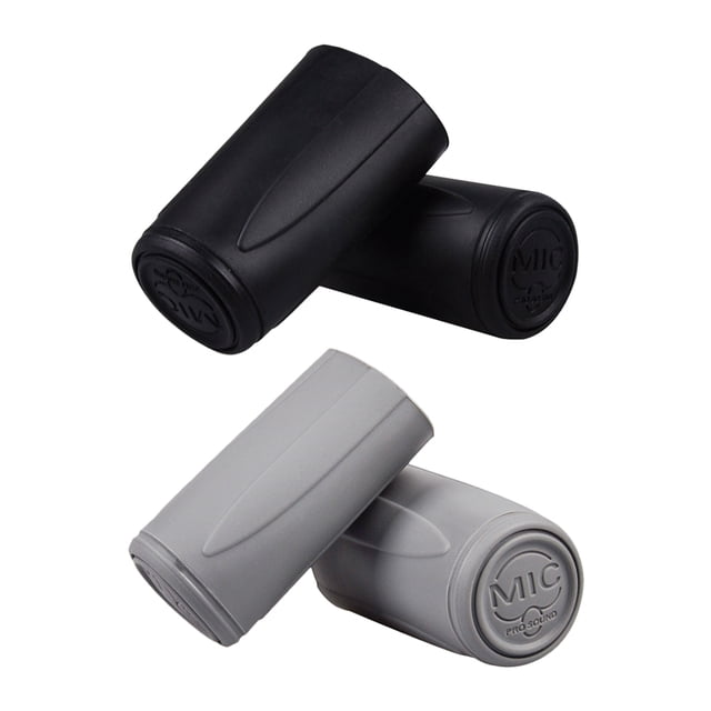 MasteelfCA 4pcs Microphone Silicone Bottom Sleeve Handheld Microphone Anti Rolling Cover