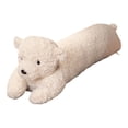 thumbnail image 2 of ICQOVD Bear Long Cushion Plush Backrest Pillow, 2 of 5