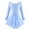 Blue, variant on GYRATEDREAM Girls Long Sleeve Ballet Leotards with Shinny Skirts Criss-Cross Back Dance Dresses 5-12T
