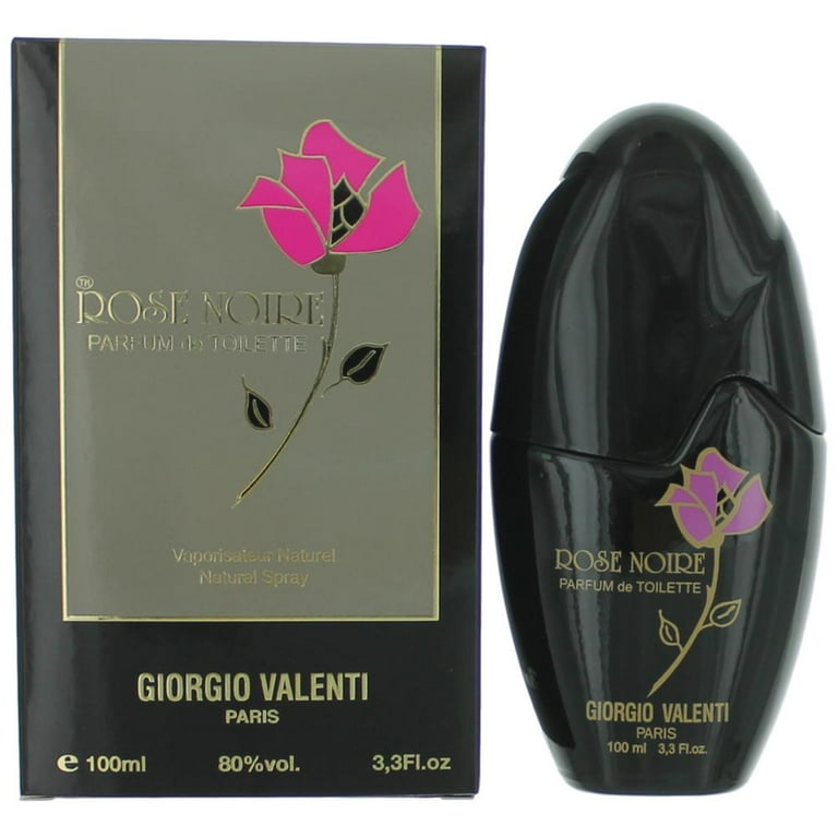 Rose Noire Parfum De Toilette Spray By Giorgio Valenti - 3.3 oz