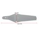 thumbnail image 5 of Wosthever Guardabarros de bicicleta, guardabarros de rueda delantera/trasera de colores, guardabarros de bicicleta, Dirtboard trasero, MTB, bicicleta de Ciclismo Gris Wosthever OD000762-03, 5 of 6