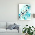 thumbnail image 3 of Trademark Fine Art 'Heron Splash I' Canvas Art by Jennifer Goldberger, 3 of 4