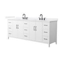 thumbnail image 5 of Wyndham Collection Wch717184d-Qtz-Us3mxx Elan 84" Free Standing Double Basin Vanity Set -, 5 of 6