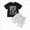 A19-Grey, variant on Gibobby Toddler Kid Boy Summer Short Sleeve Crew Neck T-Shirt Elastic Waist Shorts 2Pc Sports Outfit Set Soft Casual Dailywear for 3M 6M 12M 18M 24M 3T‑5T Baby Boys(18-24 Months,White)