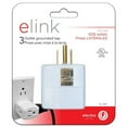 thumbnail image 3 of eLink EL-683 Cube Wall Tap 3-Outlet White, 3 of 3