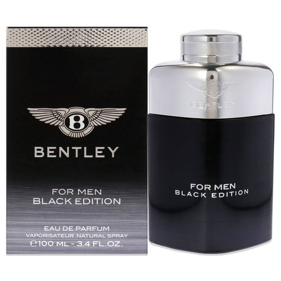 Bentley Black Edition de Bentley para hombres - EDP en aerosol de 3,4 oz Bentley Bentley Bentley Black Edition Perfume EDP Caballero 3.4oz