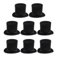 thumbnail image 1 of 8 Pedazos Gorro Clásico Borde Ancho para de Acción, para Adultos perfke Ropa de figura de acción de 12 pulgadas, 1 of 7