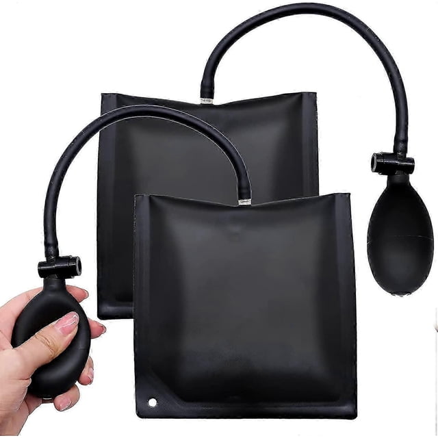 2 Pcs Mounting Cushion Air Wedge Inflatable Lifting Air Cushion Tools for Installing Window, Shutters, Doors, Lifting Effortlessly