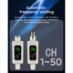 thumbnail image 3 of Convertidor de Micrófono Inalámbrico 2.4G, Transmisor UHF, Adaptador Receptor XLR para Micrófono Dinámico con Cable, 48 V, A, 3 of 5