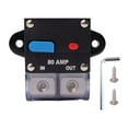 thumbnail image 2 of Yinanstore Circuit Breaker with Manual Reset Switch Resettable Overvoltage Protection Accessory for Ships Rvs Lightweight Versatile 80A, 2 of 8