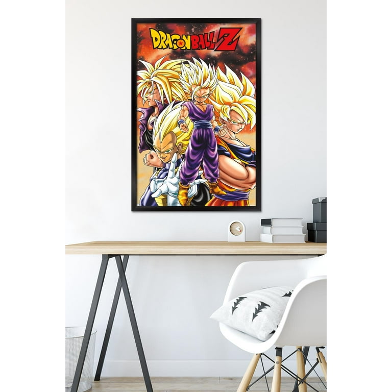 Dragon Ball Z - Saiyans Wall Poster, 14.725 x 22.375