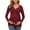 A_ Wine, variant on Olyvenn Women's Maternity Nursing Tops Solid Crew Neck Long Sleeve Tunic Blouse Casual Loose Fit Comfy Breastfeeding Blouse Blue 4