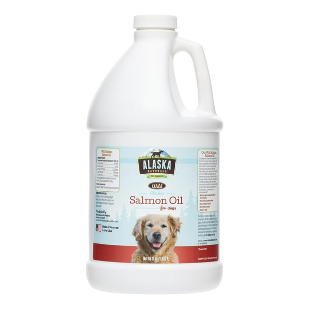 Alaska Naturals Salmon Oil for Dogs, 64 Oz