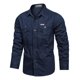thumbnail image 1 of A Camisa Cargo Militar Con Botones De Manga Larga For Hombre, 1 of 2