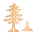 thumbnail image 1 of Wooden Christmas Tree Table Decor, Easy to Assemble, Firm Base, Perfect for Home Decor & Christmas Gift, 1 of 5