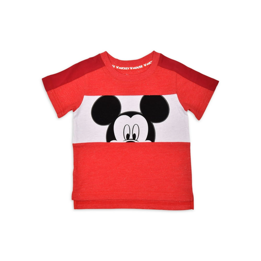 Disney Baby Mickey Mouse Toddler Boys' Short Sleeve Tee