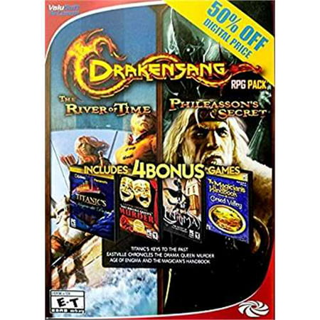 Drakensang RPG Saga: River of Time & Phileasson's Secret + Bonus (Best Rpg Ps1 Games All Time)